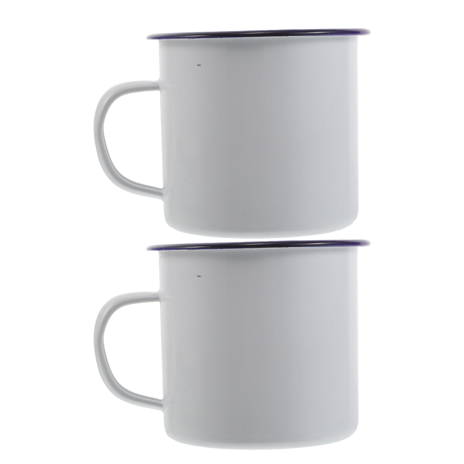 Coffee Tea Latte - 2Pcs Enamel Mug Set Enamelware Coffee