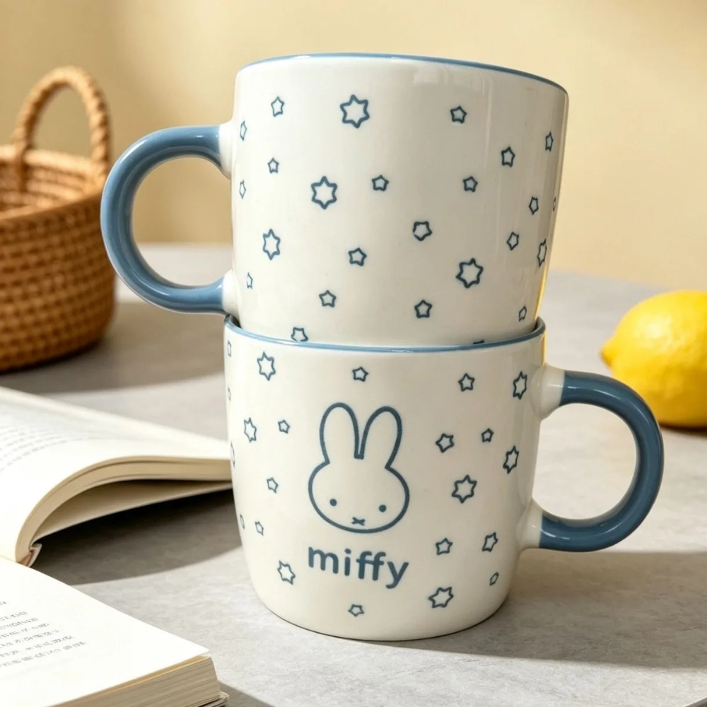 Coffee Tea Shop - Cute Miffy Ceramic Mug Household Milk