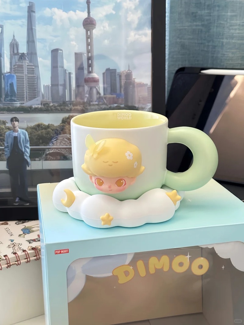 POP MART Hirono DIMOO Lububu C - Coffee Tea Shop review and price