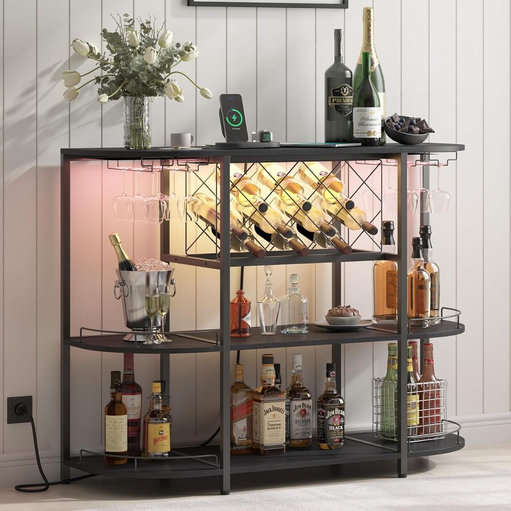 Black 3-Tier Coffee Table with - Coffee & Tea Garden Lincoln Menu review and price