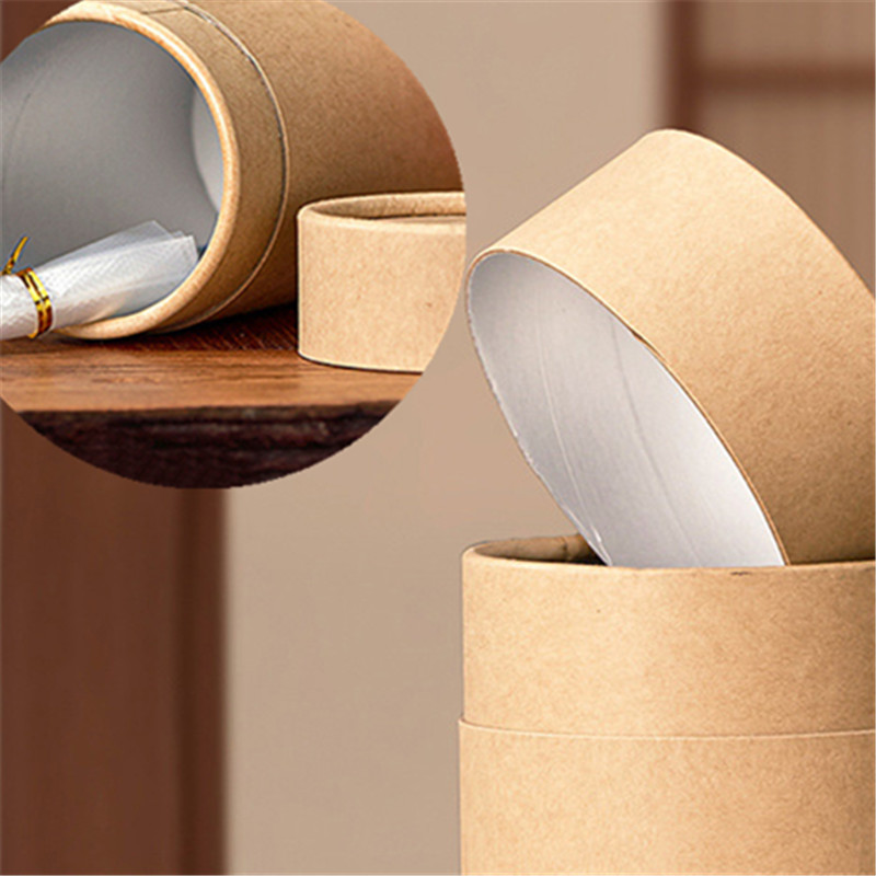 1PCS New Kraft Paperboard Tube - Coffee Tea Gift review and price
