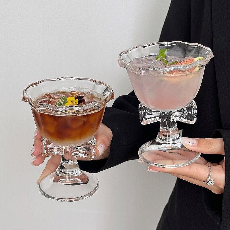 New Bow Glass Cute Water Cup C - Coffee Tea Gift review and price