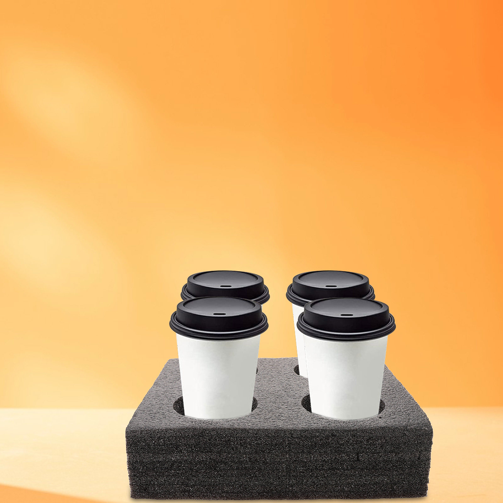 Milk Tea Cup Tray Takeout Coff - Coffee Tea Hot review and price