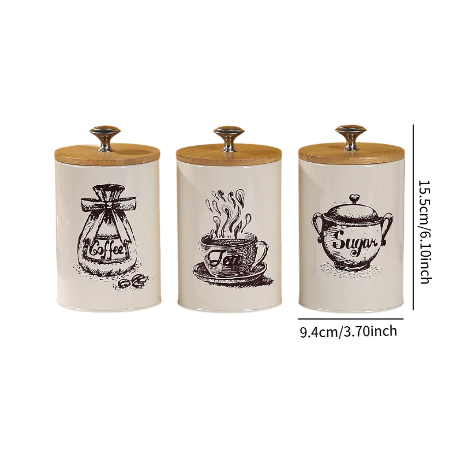 Farmhouse Coffee Tea Sugar Can - Coffee Tea Canister Set review and price