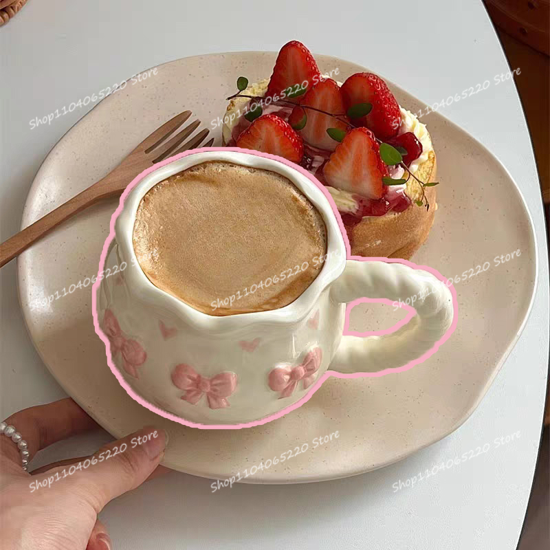 Korean Style Girl Delicate Bow - Coffee Tea Festival review and price
