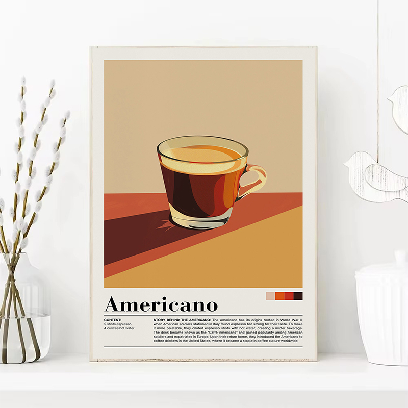 Vintage Coffee Beverage Poster - Coffee Tea Picture review and price