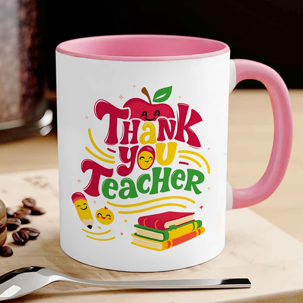 Thank You Teacher Ceramic Blac - Coffee Tea Festival review and price
