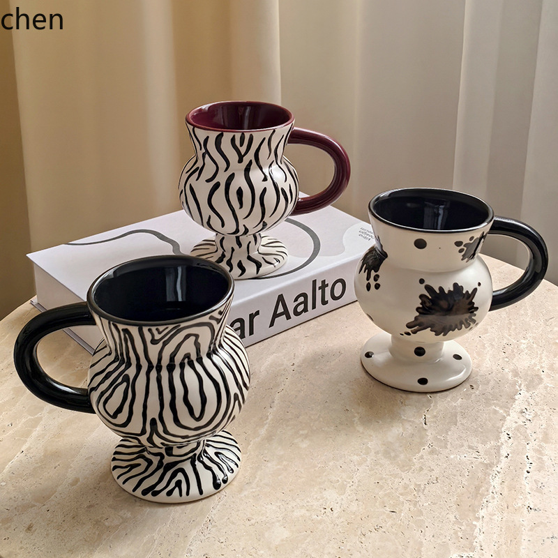 Hxl hand-painted tree ring cof - Coffee Tea Set review and price