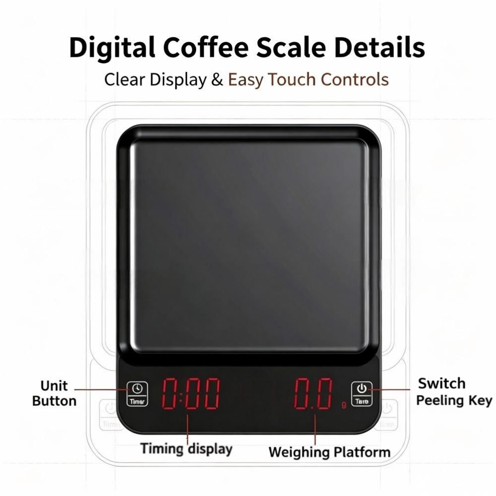 3kg/0.1g High Precision Digita - Coffee & Tea Garden Lincoln Menu review and price