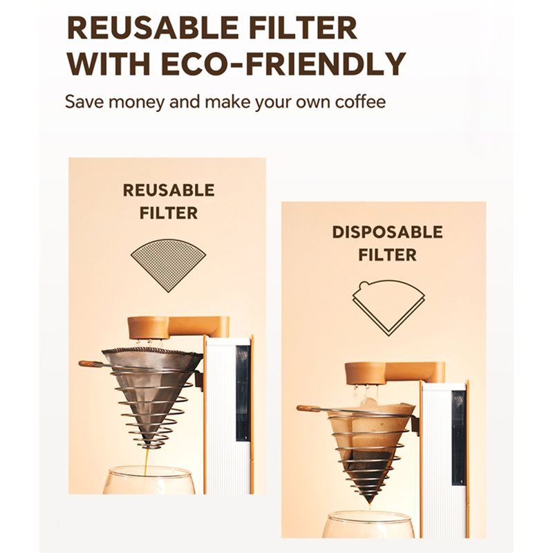 ABVI-Portable Foldable Electri - Coffee Tea Machine For Home review and price