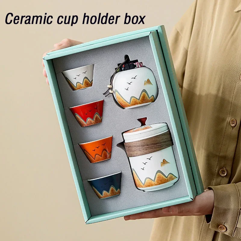 Gift Box,Chinese Style Ceramic - Coffee Tea Canister Set review and price