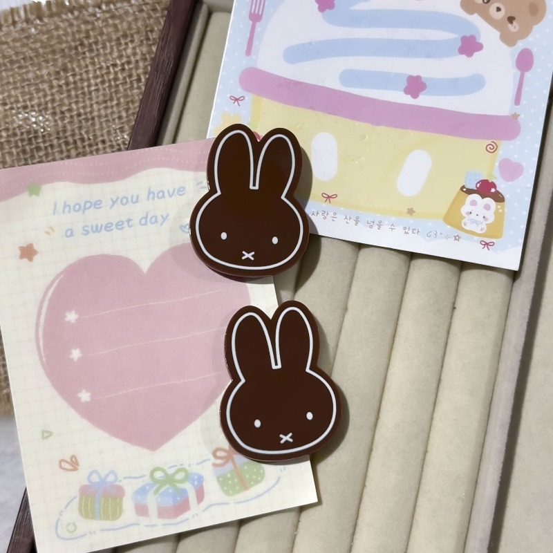 Cute Miffy Rabbit Hair Clips,  - Coffee Tea Shop review and price