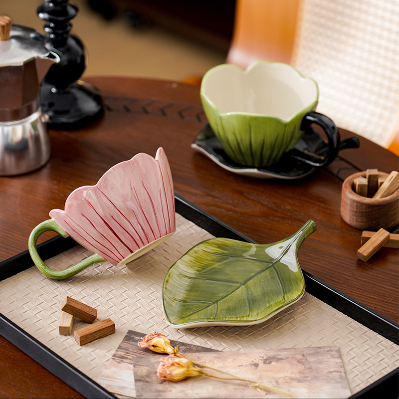 Irregular Hand-painted Coffee  - Coffee Tea Set review and price