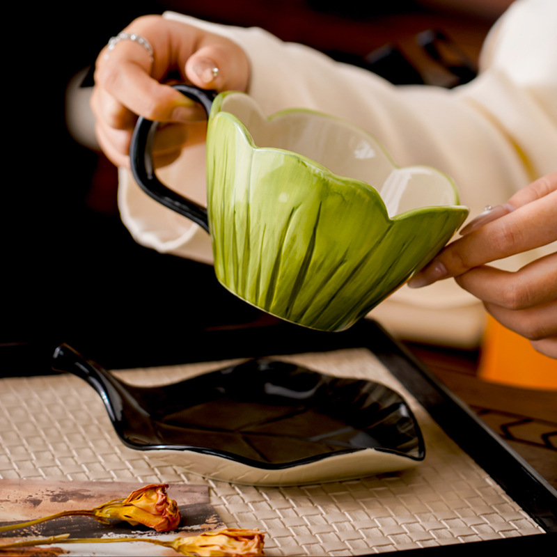 Irregular Hand-painted Coffee  - Coffee Tea Set review and price