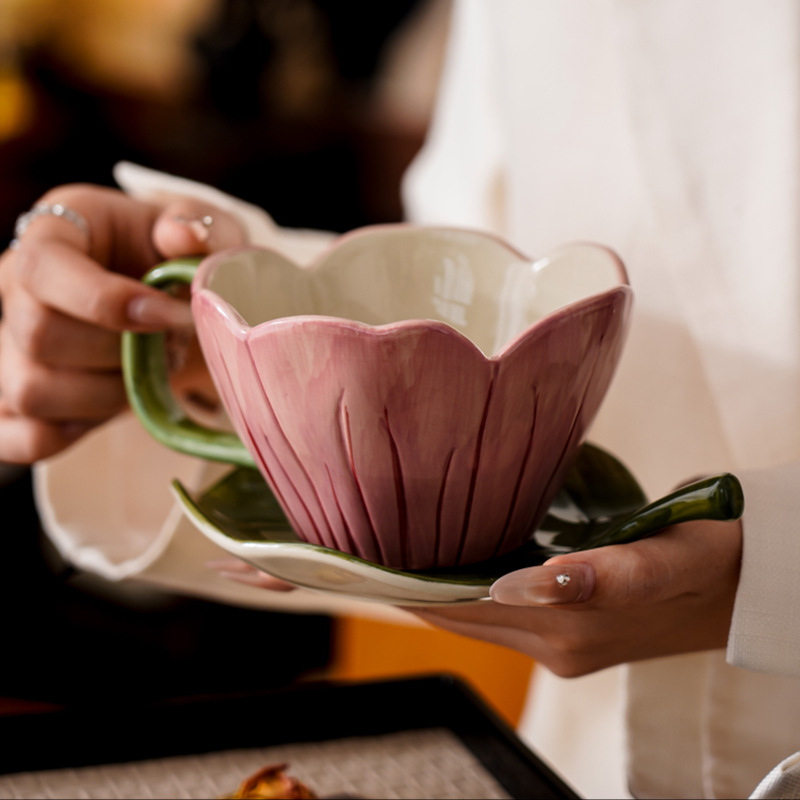 Irregular Hand-painted Coffee  - Coffee Tea Set review and price