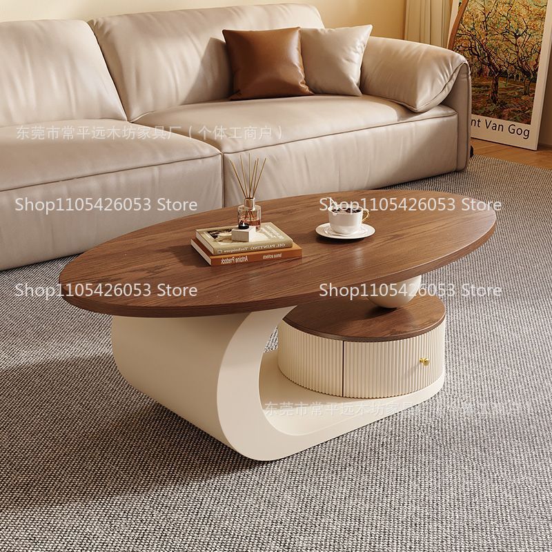Medieval light luxury walnut c - Coffee Tea Room review and price
