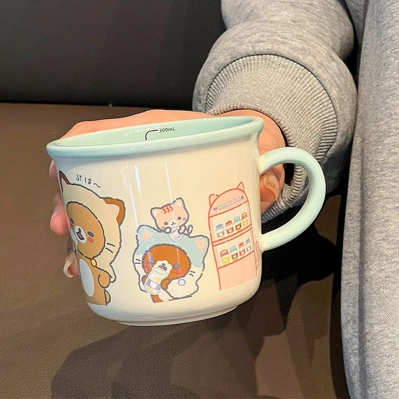 Cute Rilakkuma Ceramic Mug Hig - Coffee Tea Shop review and price
