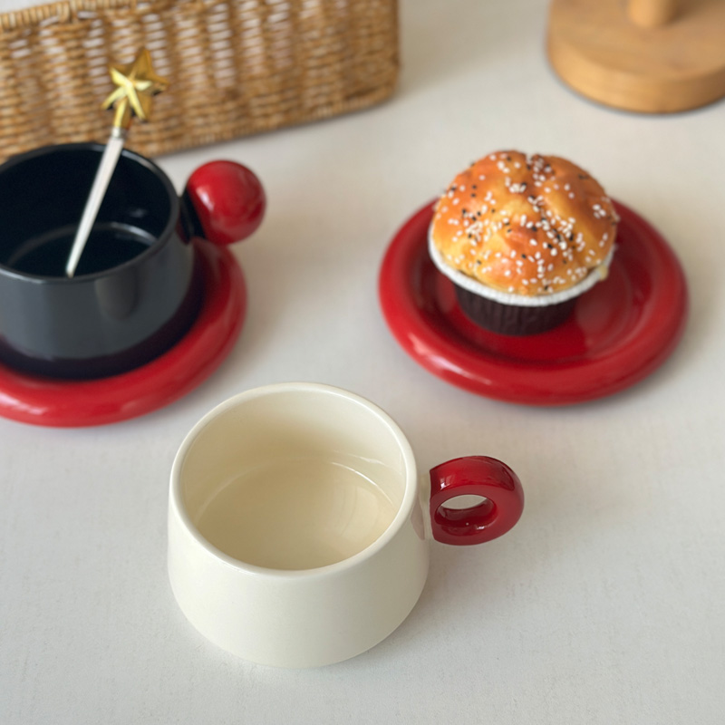 210ml Ceramic Coffee Cup Dish  - Coffee Tea Festival review and price