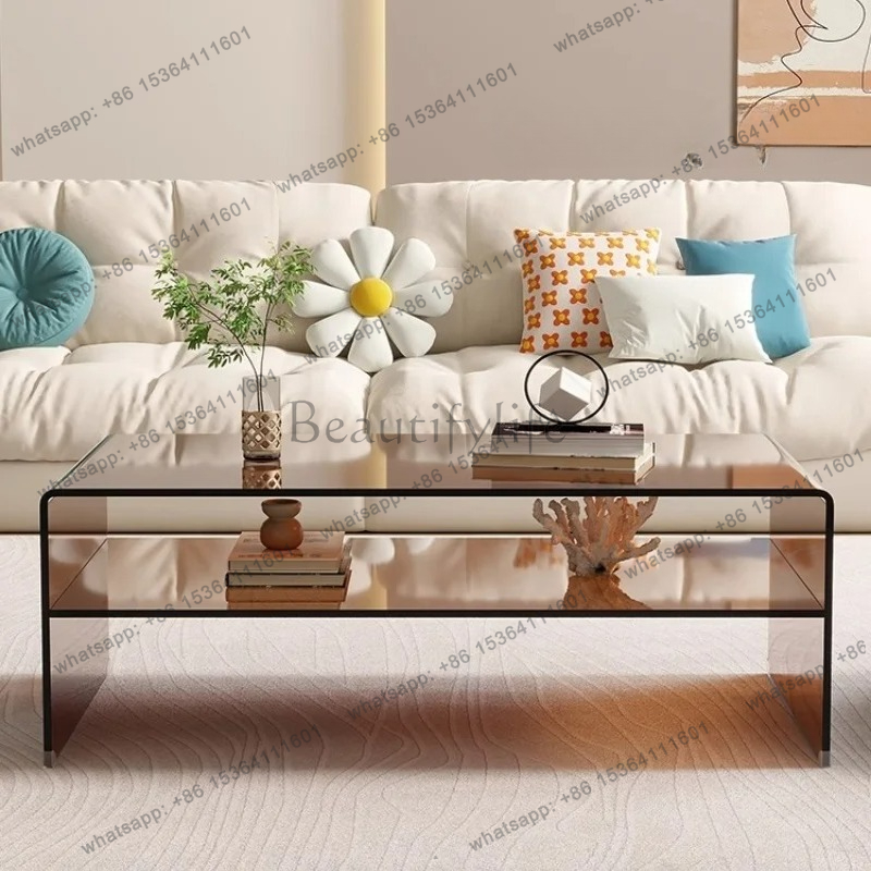 Acrylic coffee table simple li - Coffee Tea Room review and price