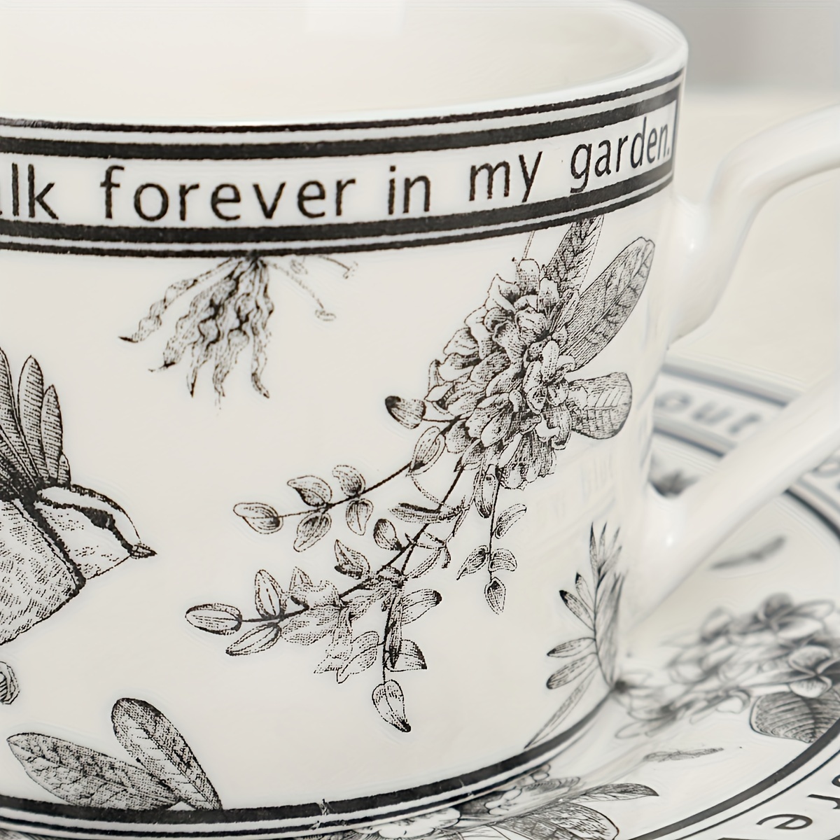 1 set Tea Cups and Saucers, Ca - Coffee Tea Latte review and price