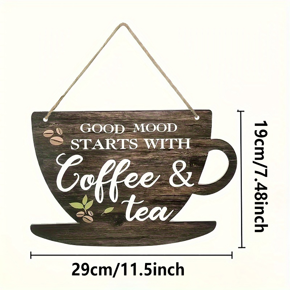 1pc Rustic Coffee & Tea Wooden - Coffee Tea Festival review and price