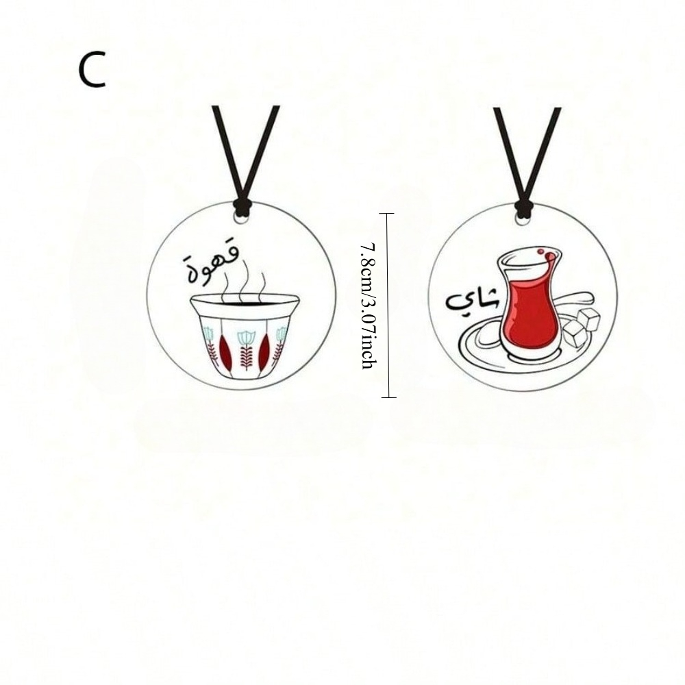 2Pcs Platinum Black Acrylic Pe - Coffee Tea Festival review and price