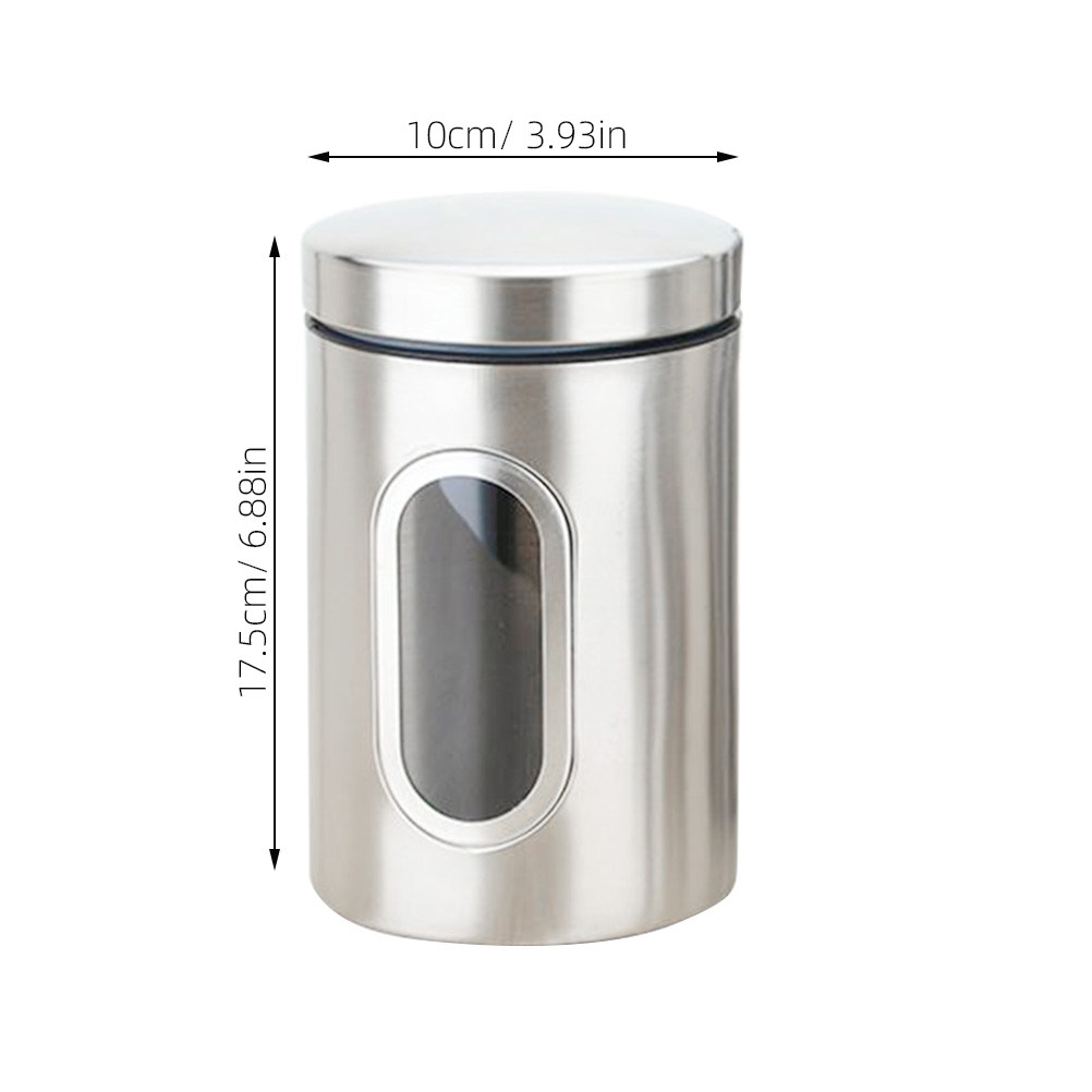 Stainless Steel Sealed Food St - Coffee Tea Canister Set review and price