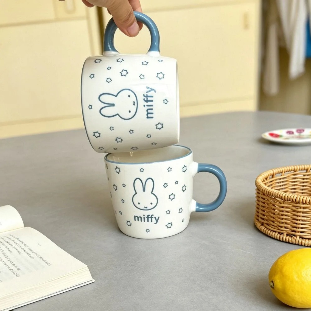Cute Miffy Ceramic Mug Househo - Coffee Tea Shop review and price