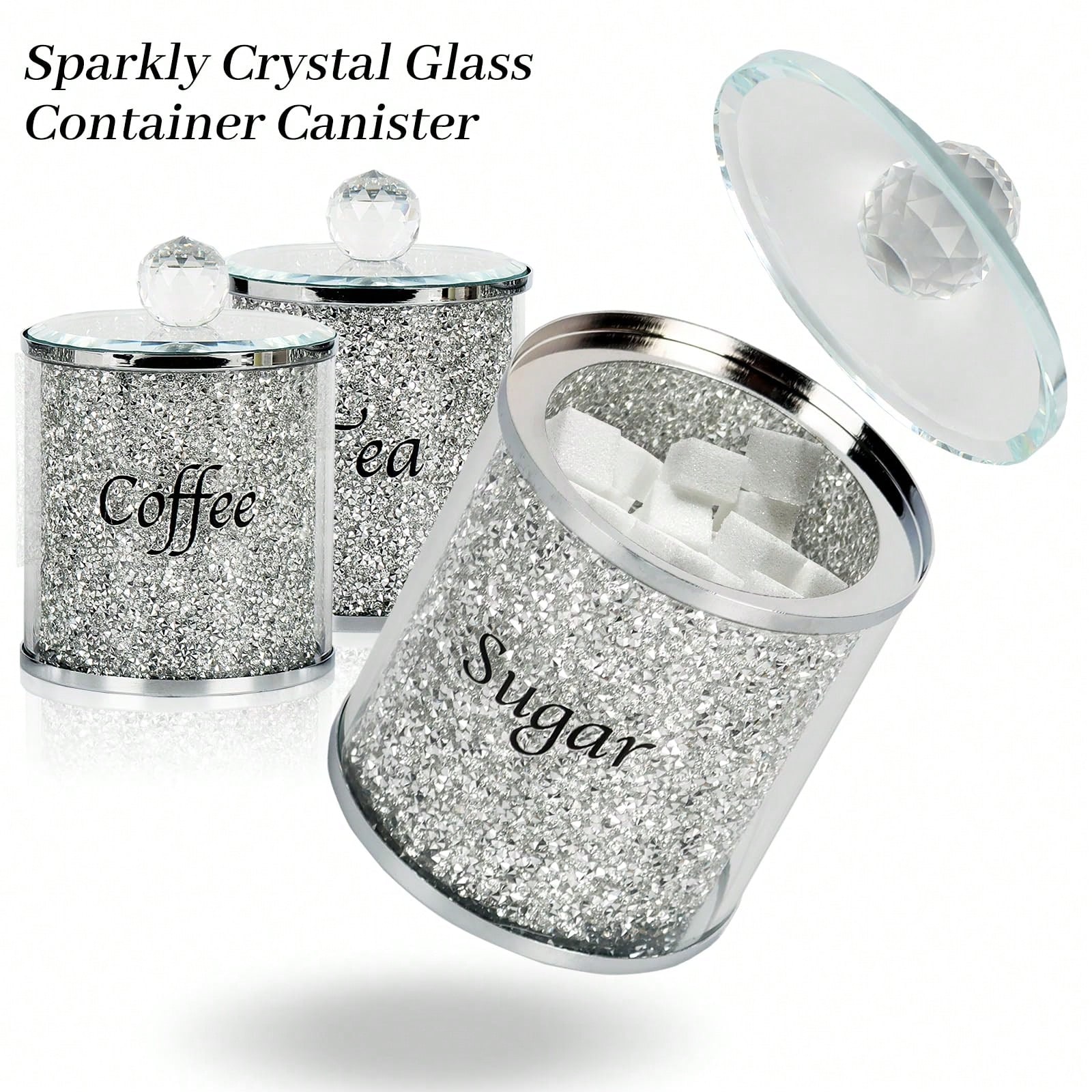 Coffee Sugar Tea Canister Set  - Coffee Tea Gift review and price
