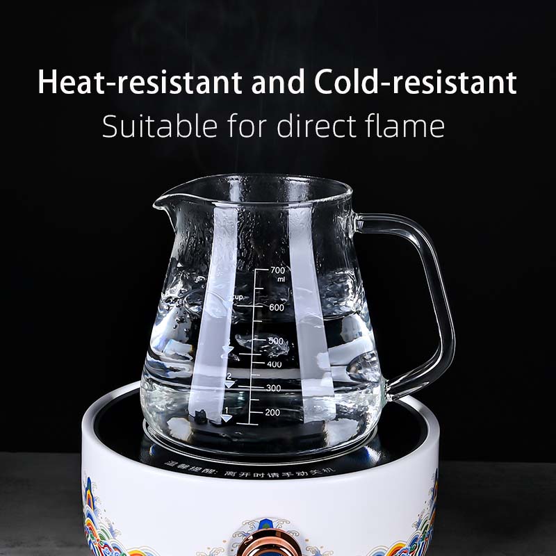 New High Borosilicate 700ml  G - Coffee Tea Set review and price
