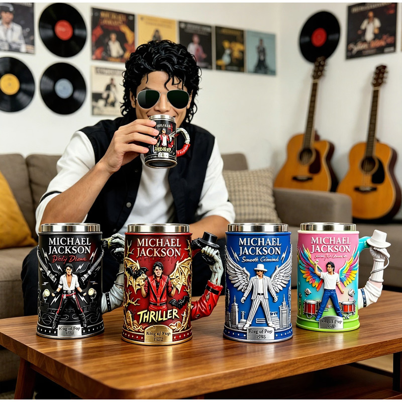 Michael Jackson King of Pop 3D - Coffee Tea Shop review and price