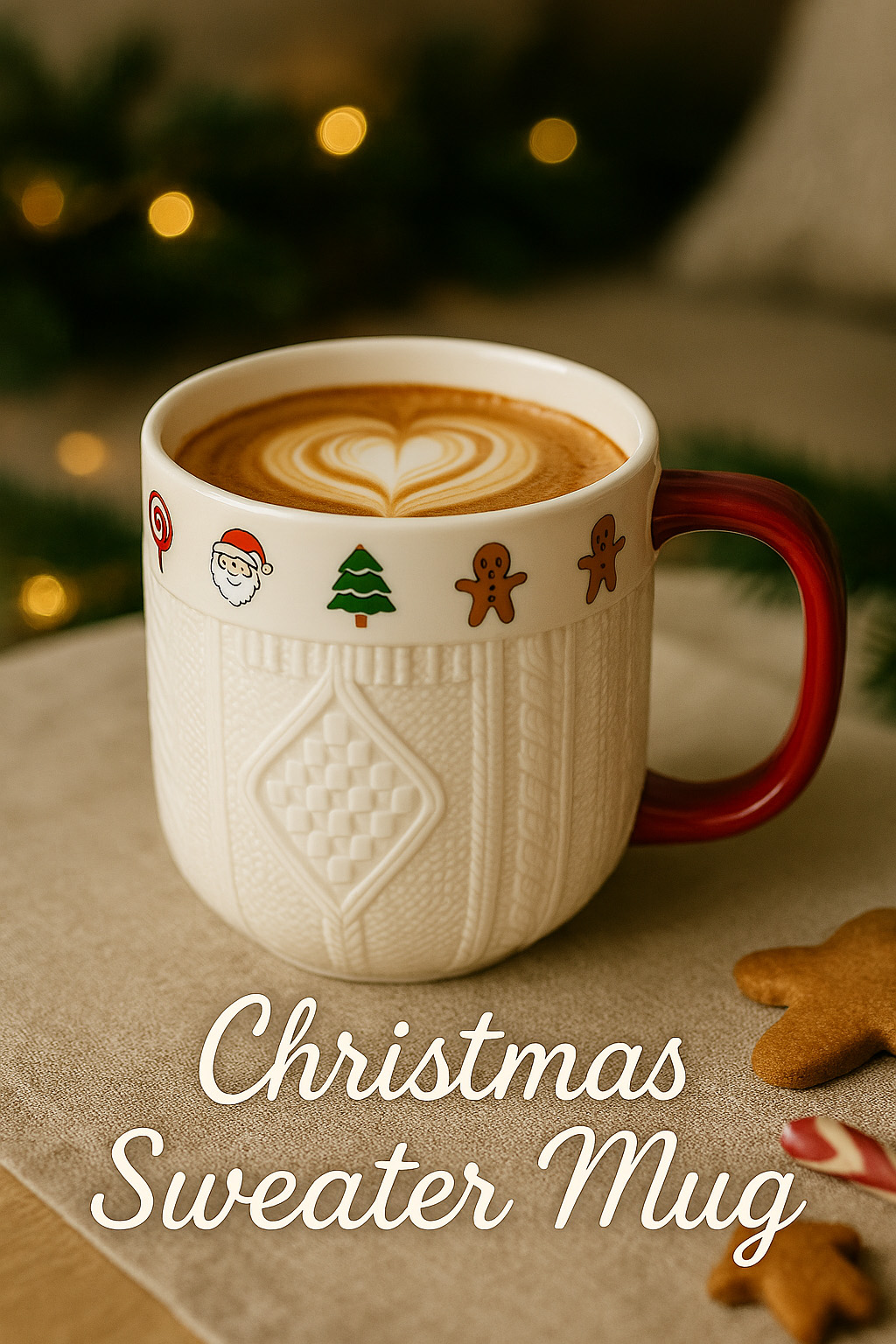 380ml Christmas Sweater Cerami - Coffee Tea Festival review and price