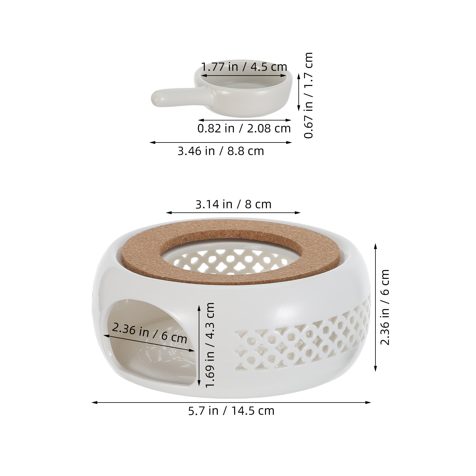 1Set Ceramic Teapot Warmer Ele - Coffee Tea Hot review and price