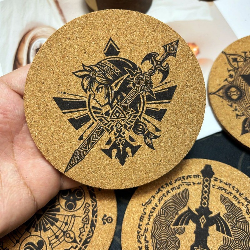 Zelda Coaster Cartoon Anime Ro - Coffee Tea Holders review and price
