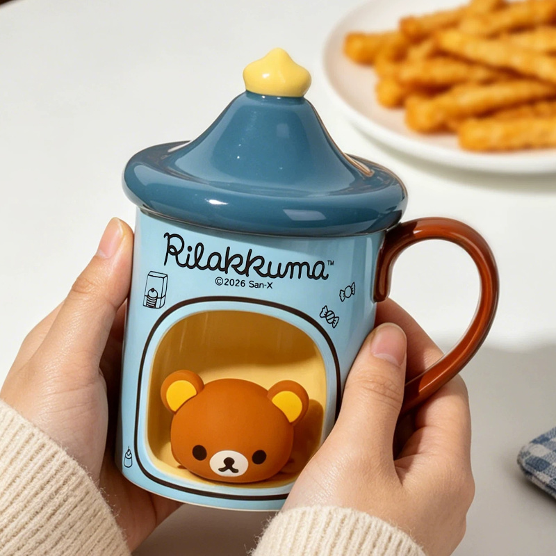 Kawaii 3D Rilakkuma Ceramic Mu - Coffee Tea Room review and price