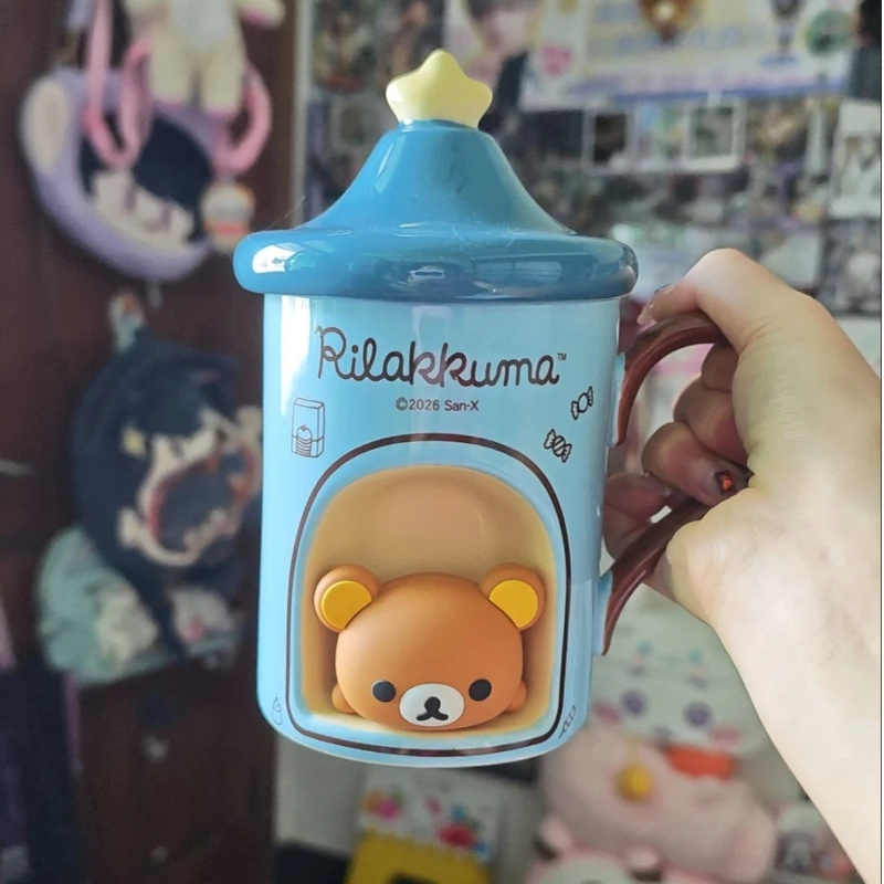 Kawaii 3D Rilakkuma Ceramic Mu - Coffee Tea Room review and price