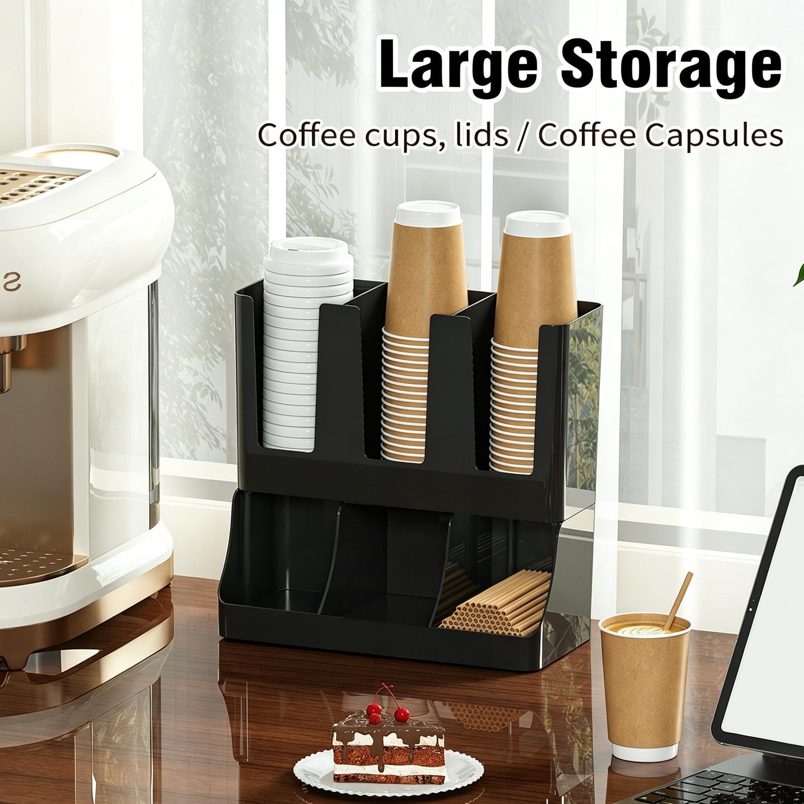 Coffee Station Organizer 6-Com - Tea Coffee Set Up review and price