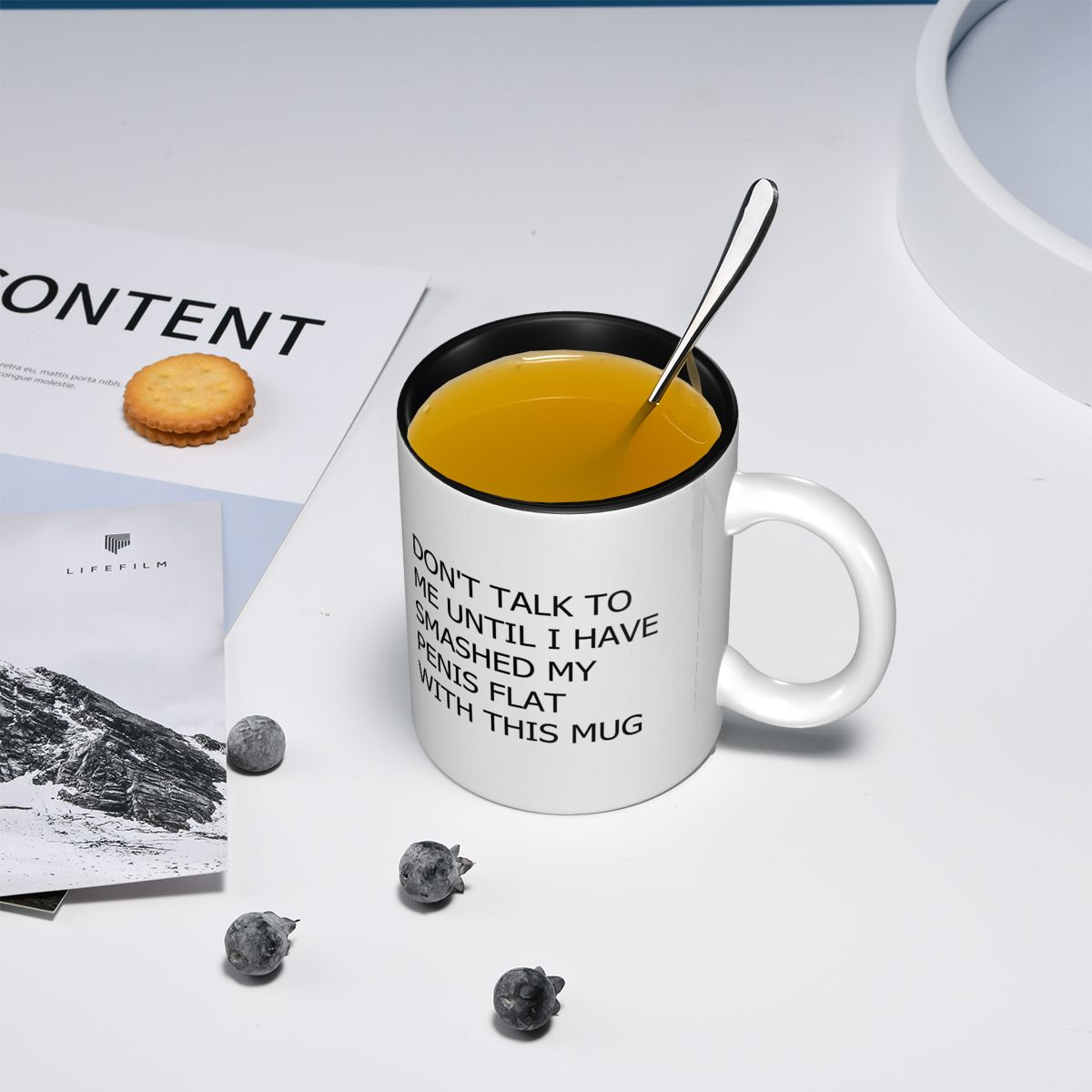 Don't Talk To Me Until Mug Mug - Coffee Tea With Me review and price